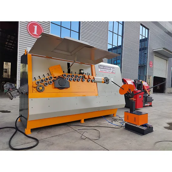 Rectangular Electric Hoop Bending Cutting Machine CNC Rebar Bending Machine