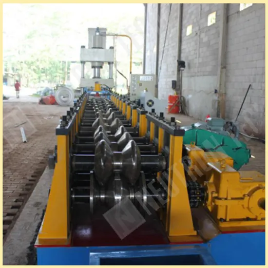 CNC Highway Steel Stud Guardrail Roll Forming Machine