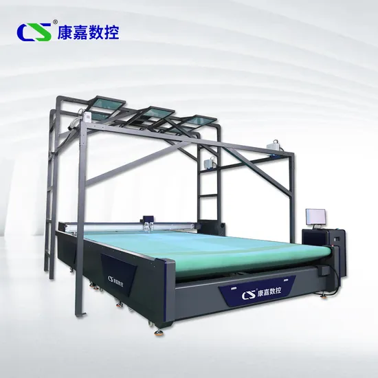 High Quality CNC Oscillating Knife Nature Leather Cutting Machine Sofa Bag Cutting Machine with Factory Price