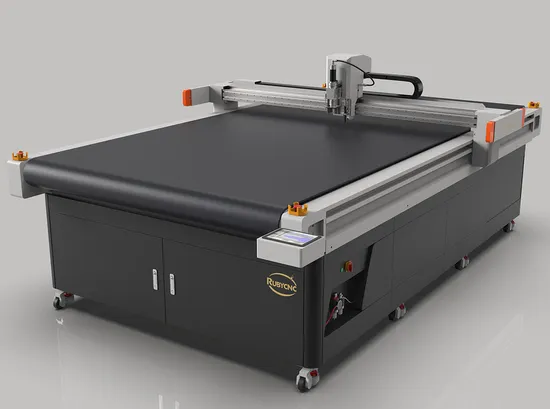 Advertising CNC Die Cutter Oscillating Knife Carton Box Label Cutting Making Machine for Double Sided Adhesive Sticker Label Paper PVC EVA Foam Film