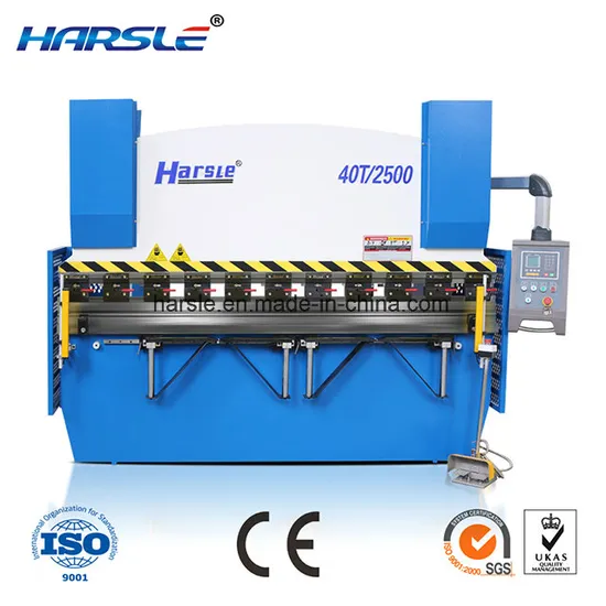 in Stock 2.5 Meters Hydraulic Stainless Steel Sheet Bending Machine