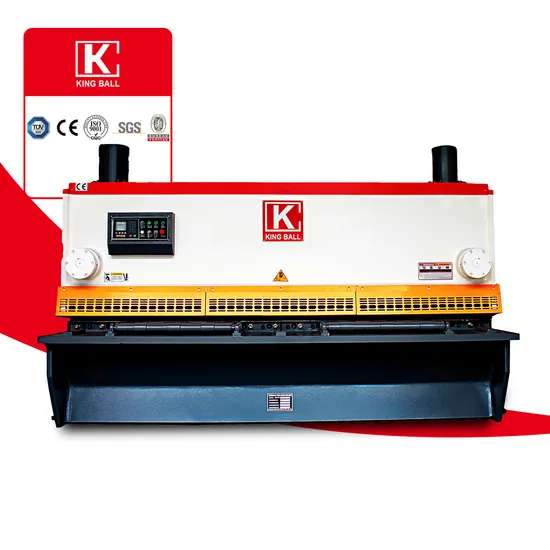 QC12y-6X6000 E200s CNC Stainless Steel Hydraulic Swing Bar Sheet Shearing Machine
