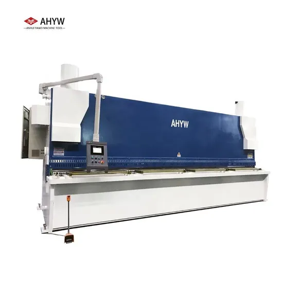 Ahyw Easy Operated Ywgs Sheet Metal Guillotine Shearing Machine