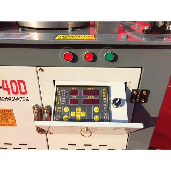 Explosive New Products Rebar Steel Bar Bending Machine with Gw40d CNC