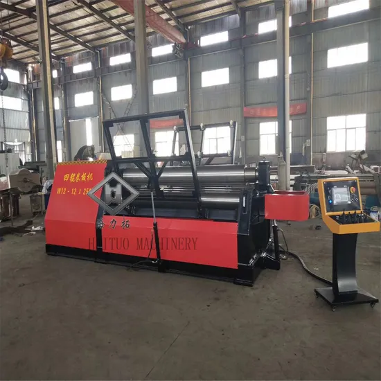 Four Roll Rolling Machine Plate Bending Machine Nc