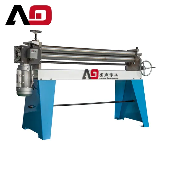 Galvanized Sheet Roller with Electric Power/HVAC Round Duct Forming Machine From Guoao