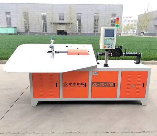 2D Steel Wire Bending Butt Welder Direct Wire Bending Machine