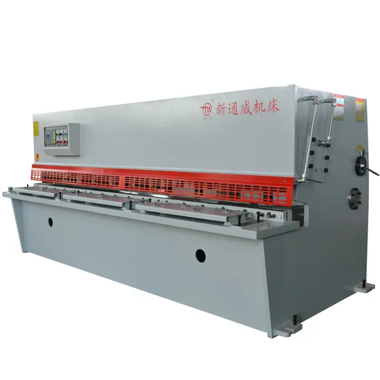 QC12y-6X3200 Hydraulic Swing Beam Shear Steel CNC Shearing Machine with Proper Blade