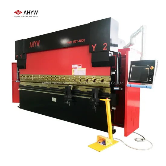 Electric Hydraulic CNC 8 Axis Press Brake with Servo Motor