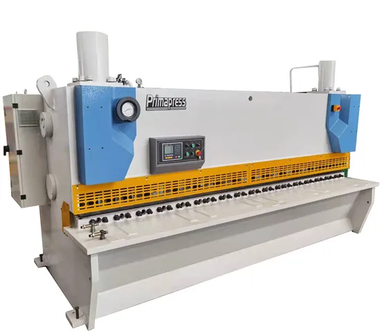 Prima High Quality Ms8-6X2500mm Hydraulic Guillotine Shearing Machine with Elgo P40 Nc Control System