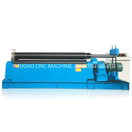 Carbon Steel Plate Bender 3 Rollers Plate Rolling Machine with Mechanical Power