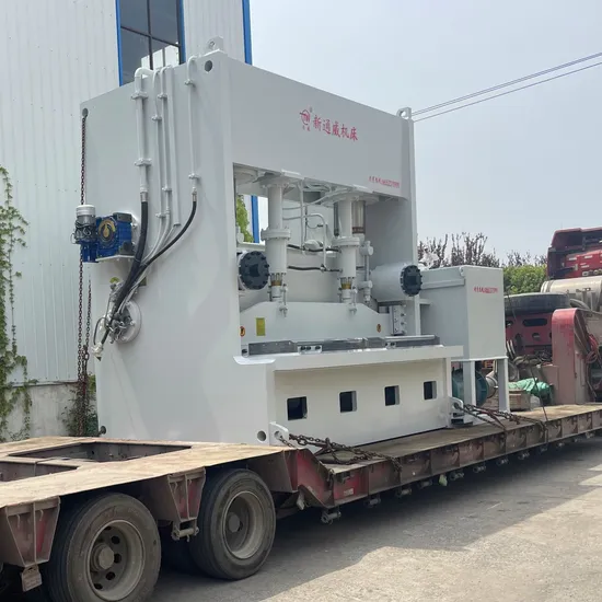 High-Strength Sheet Metal Shearing Machine for Thick Plates