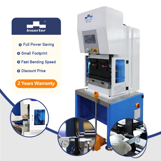 Eco-10es Controller Small 6ton 400mm Length Full Servo Electric Press Brake