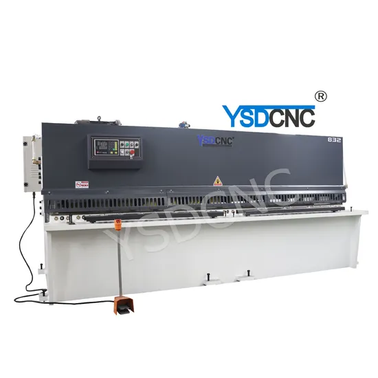 Ysdcnc Factory Produce Hydraulic CNC Shearing Machine CE ISO Certification Ms76X2500 Plate Cutting Machine