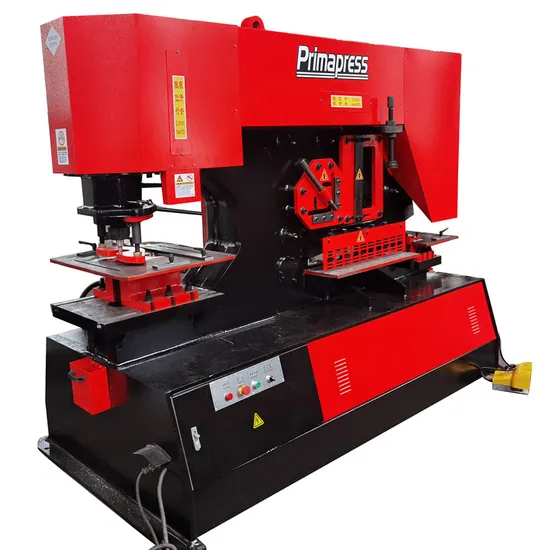 Easy Install and Use Combined Hydraulic Iron Worker, Punch and Shear Machine