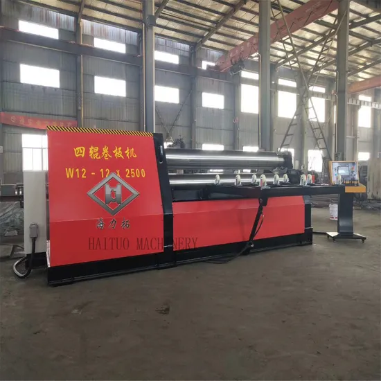 Hot Sale Plate Bending Machine Plate Rolling Machine W12nc-16*3000