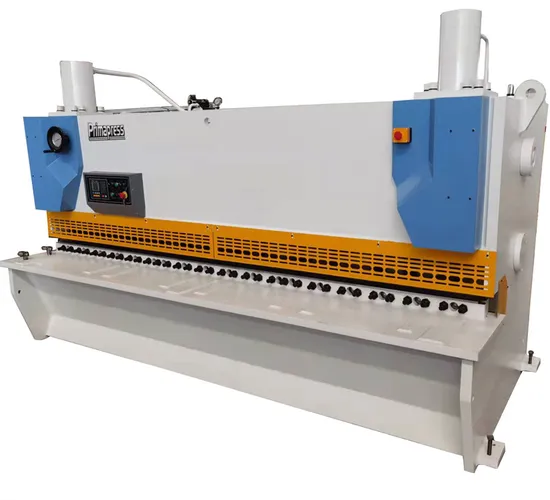 Primapress QC11K 4*2500mm Small Guillotine Shearing Machine with E21s Controller for Metal Sheet Plate Cutting