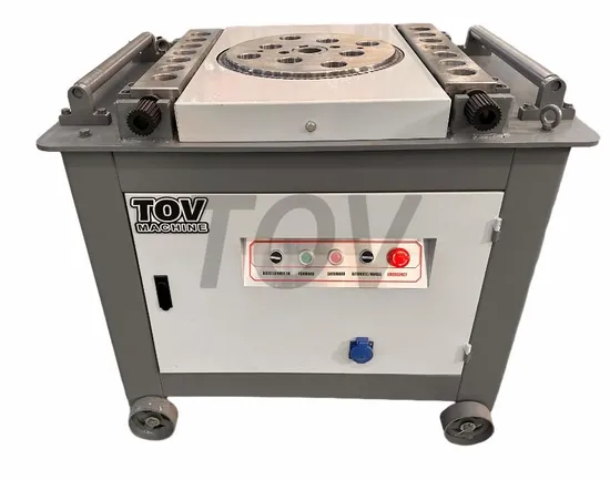 CNC Press Brake Semi-Automatic Bending Machine Rebar Bender Stirrup Manual Type Steel Engine Electric Bar Bender