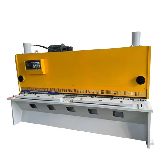 QC11y/K Hydraulic Guillotine Shearing Machine 6*3200