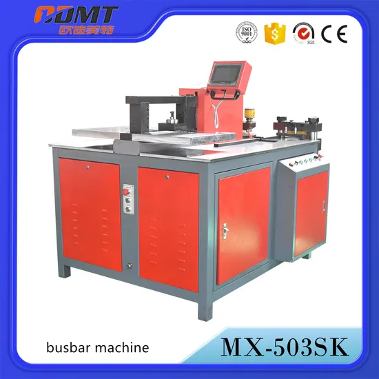 415V Economic Grey Single Pump Manual Busbar Shearing Bending Punching and Punching Three in One Busbar Machine