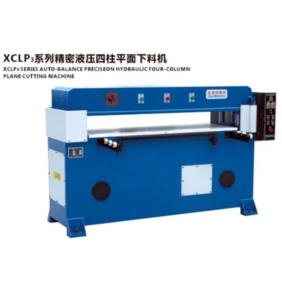 30-Ton Four-Column Hydraulic Cutting Machine for Leather / Foam / Cloth / Sponge