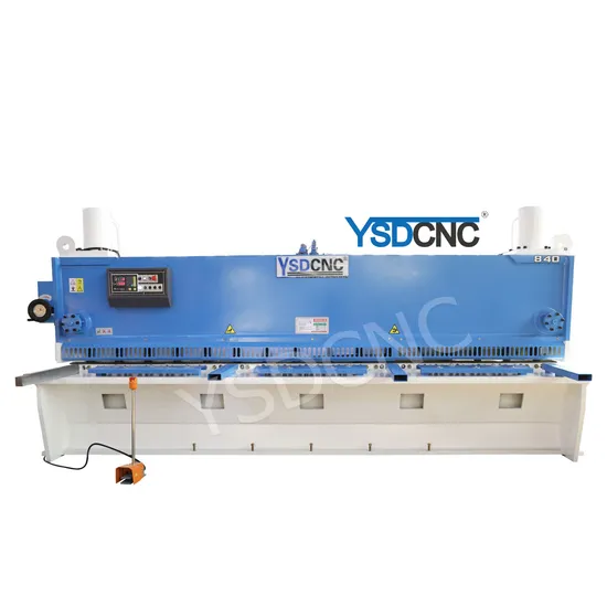 Guillotine CNC Shearing Matel Machine Plate CNC Hydraulic Guillotine Cutting Machine