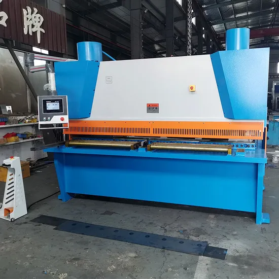 QC11Y 20x2500 hydraulic NC shearing machine for cutting metal sheet
