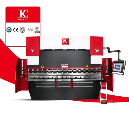 600t/6000 Metal Sheet Bending Machine, CT8 Hydraulic Press Brake Machine