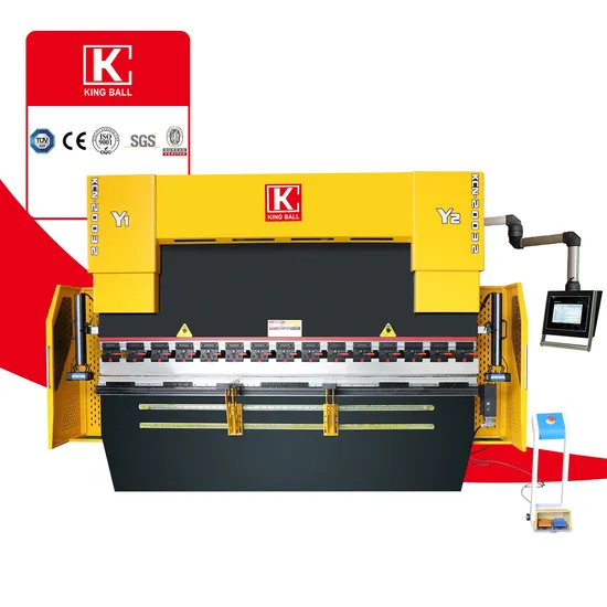 Mild Carbon Ss CS Sheet Metal Automatic CNC Hydraulic Press Brake Machine
