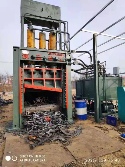 Hydraulic Scrap Metal Cutting Machine Gantry Shears for Recycling Industry