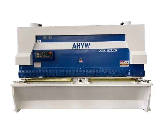 Ahyw High Precision Guillotine Shearing Machine Factory Directly Supply