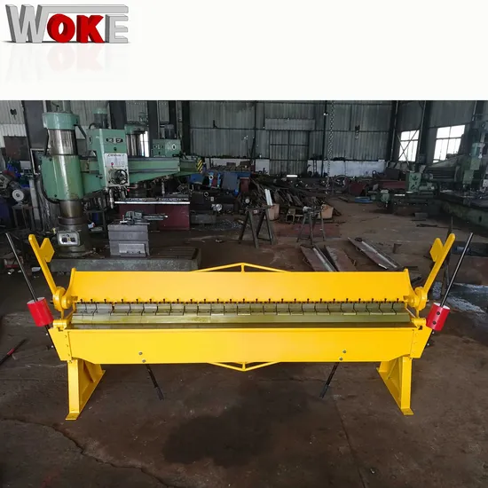 Manual Press Brake Sheet Metal Folding Bending Machine Stainless Steel Aluminium 1300mm