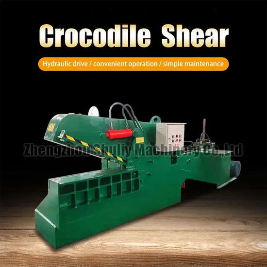 Crocodile Alligator Rebar Shear Machine for Scrap