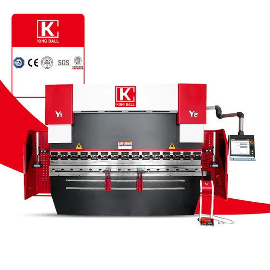 Da66t System We67K 125t 3200mm Hydraulic Press Brake Automatic Bending Machine