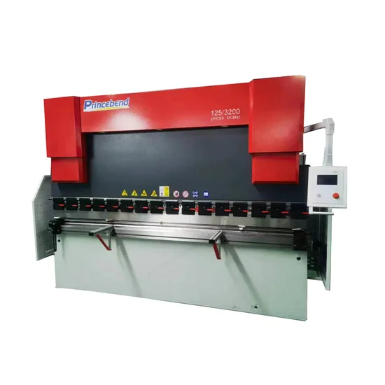 Versatile Industrial CNC Press Brake Machine Hydraulic CNC Bending Machine with Vis-S875 System