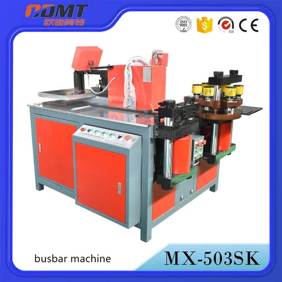 3 In1 Busbar Hydraulic Machine Is Very Convenient for Bending Cutting and Punching Holes with Fast Shipments