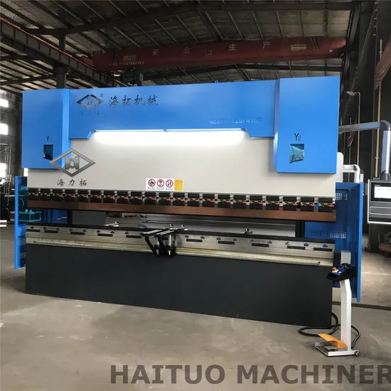 China Factory CNC Hydraulic Press Brake Machine with Da66t Controller