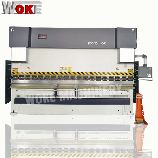 Press Brake Machine 100ton, We67K 125t 2500 CNC Hydraulic Press Brake