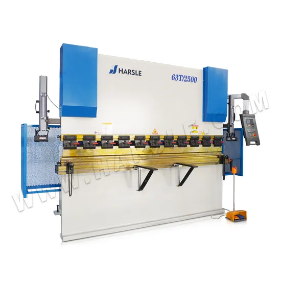 NC Control Wc67K-63t/2500 Hydraulic Steel Plate Bending Machine with Laser Protector