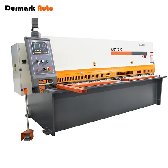 QC12K-20X3200 Hydraulic Swing Beam Metal Steel Plate Shearing Machine