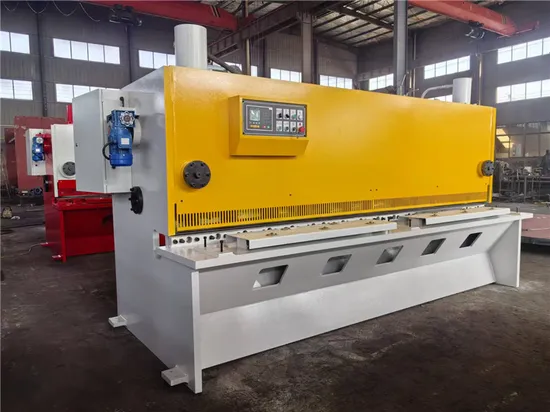 Hydraulic Shearing Machine QC12K-8-3200 Steel Hydraulic Scissors
