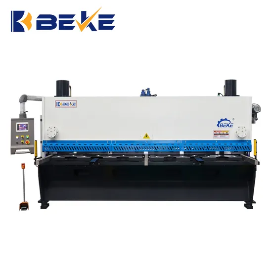QC11K 8*3200 E21s CNC Sheet Metal Shearing Machine