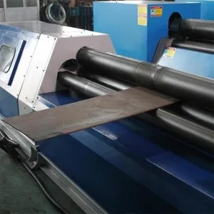 CNC Steel Sheet Roller Machine 3 Roller Plate Bending Rolling Machine