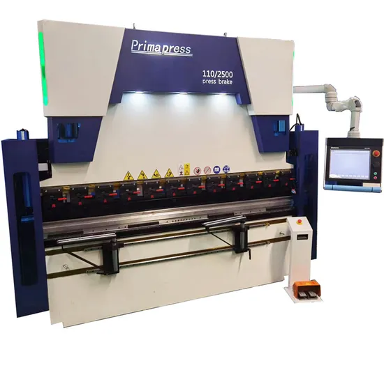 Prima 110t2500mm Press Brake Bending Machine Da66t 8+1aixs with High Quality
