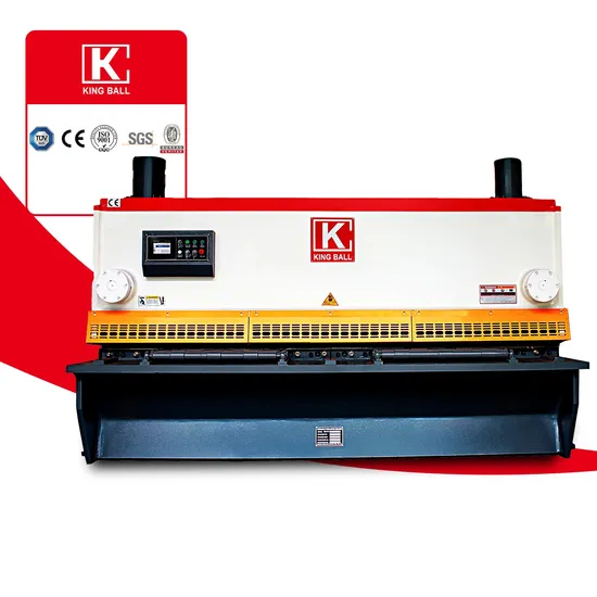 China Leading Sheet Metal Plate Hydraulic Shearing Machine QC12y-10X2500 Supplier with Large Experience