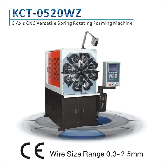 Kct-0520wz 5axes 1.5mm CNC Spring Forming Machine