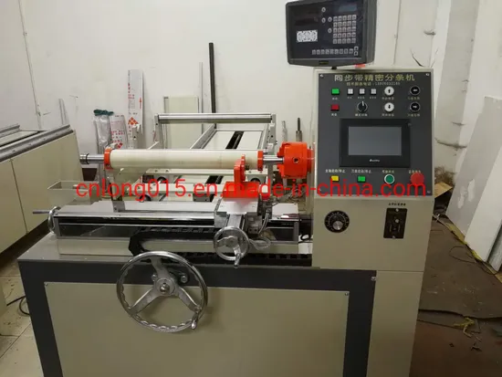Holo Rubber Timing Belt Endless Slitting Cutting Machine