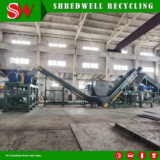 Waste Tyre/Tire Shredding Machine Granulator to Make Rubber Crumb