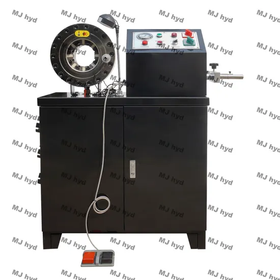 Low Price Factory 1/4-2′′ Used Air Conditioner Crimper Press Pressing Dx68 Dx69 Automatic Hydraulic Hose Crimping Machine