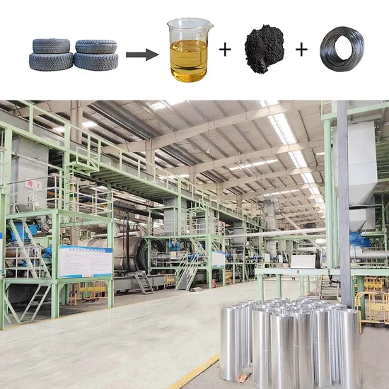 Profitable Project Waste Rubber Tyre Pyrolysis Plant to Fuel Oil